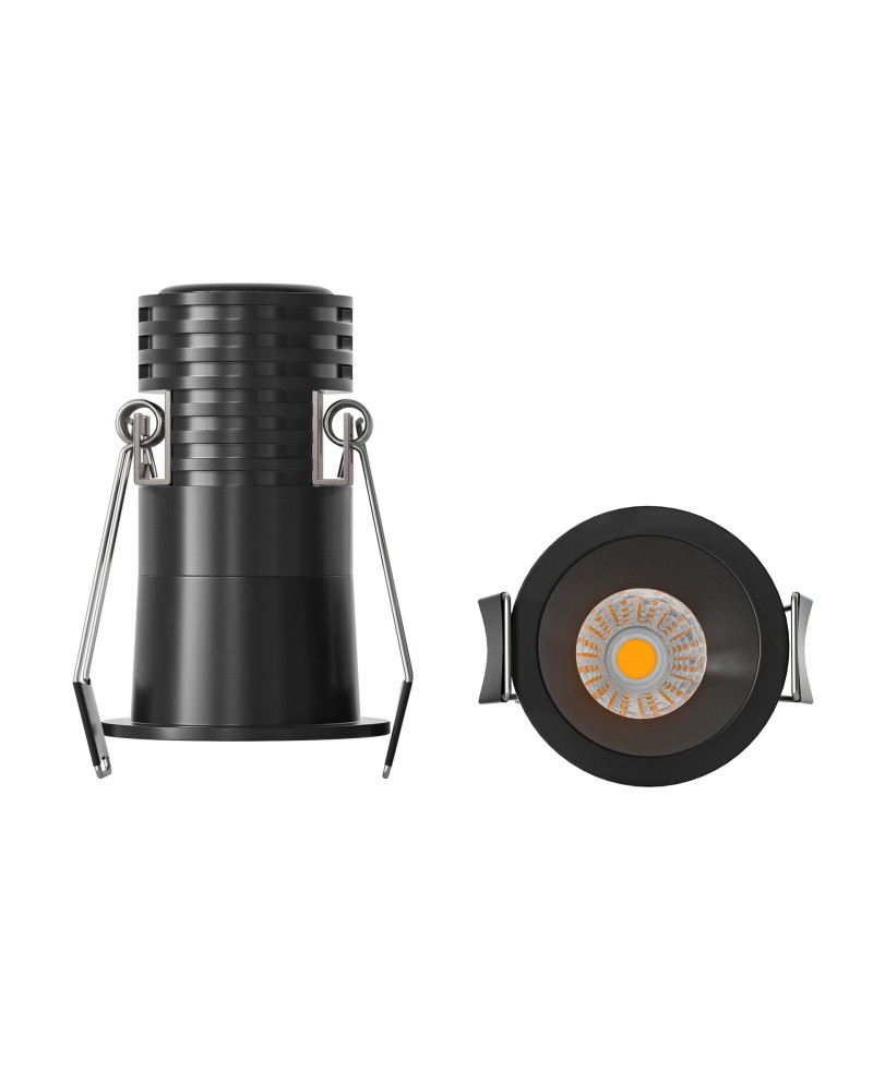 CANE * EMPOTRABLE LED 7W 3000K  NEGRO